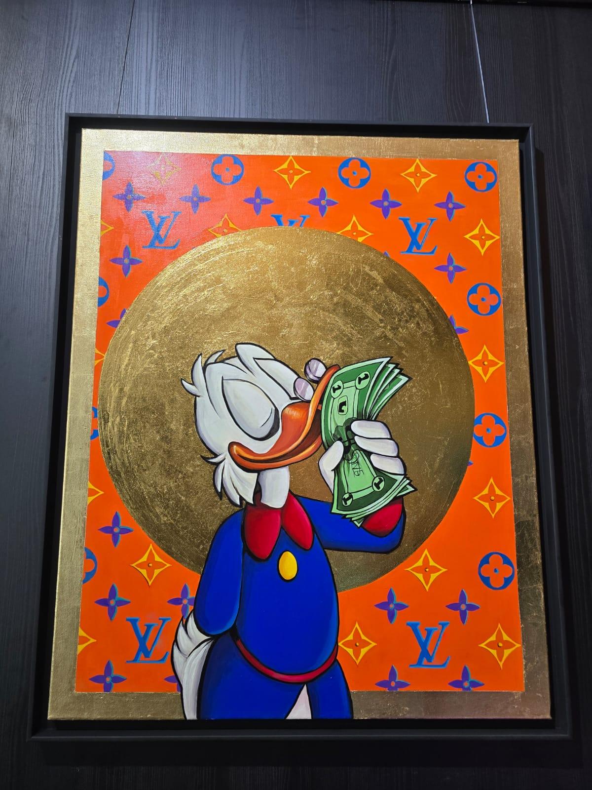 Die grüne Sucht (Pop-Art), Mixed Media Art, von Sashiry
