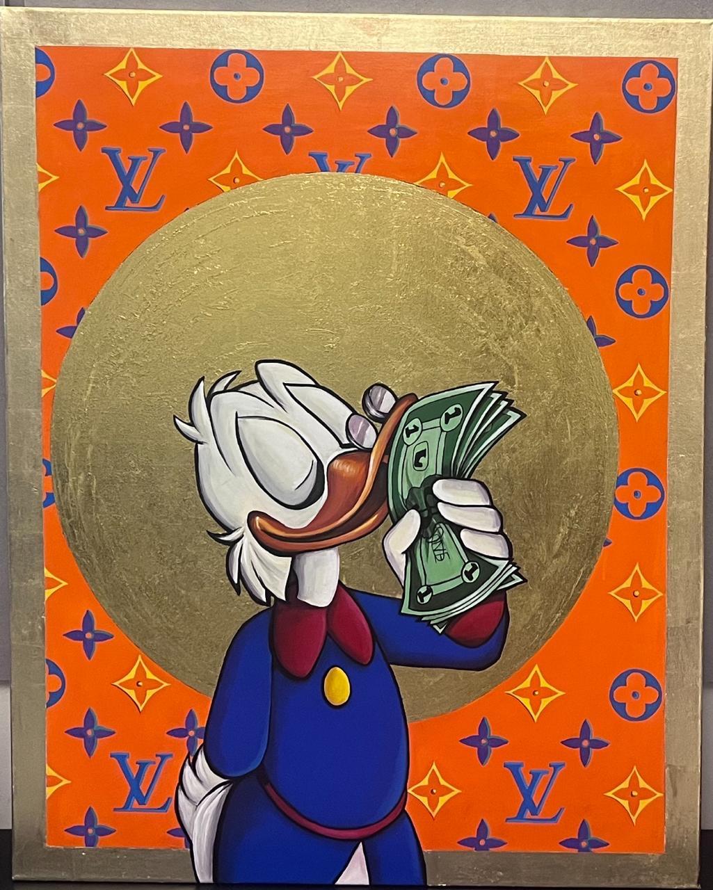 Die grüne Sucht – Mixed Media Art von Sashiry