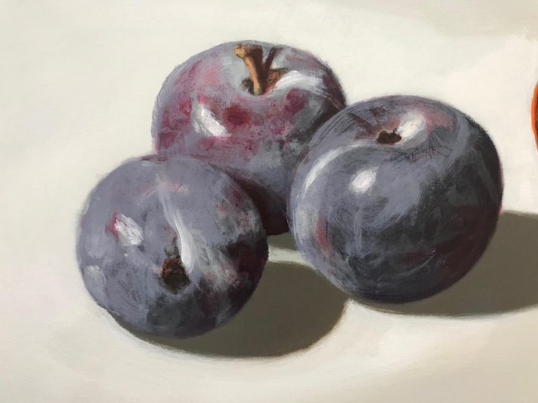 Sasja Wagenaar ''Plums with Porcelain'', Dutch Contemporary Dutch