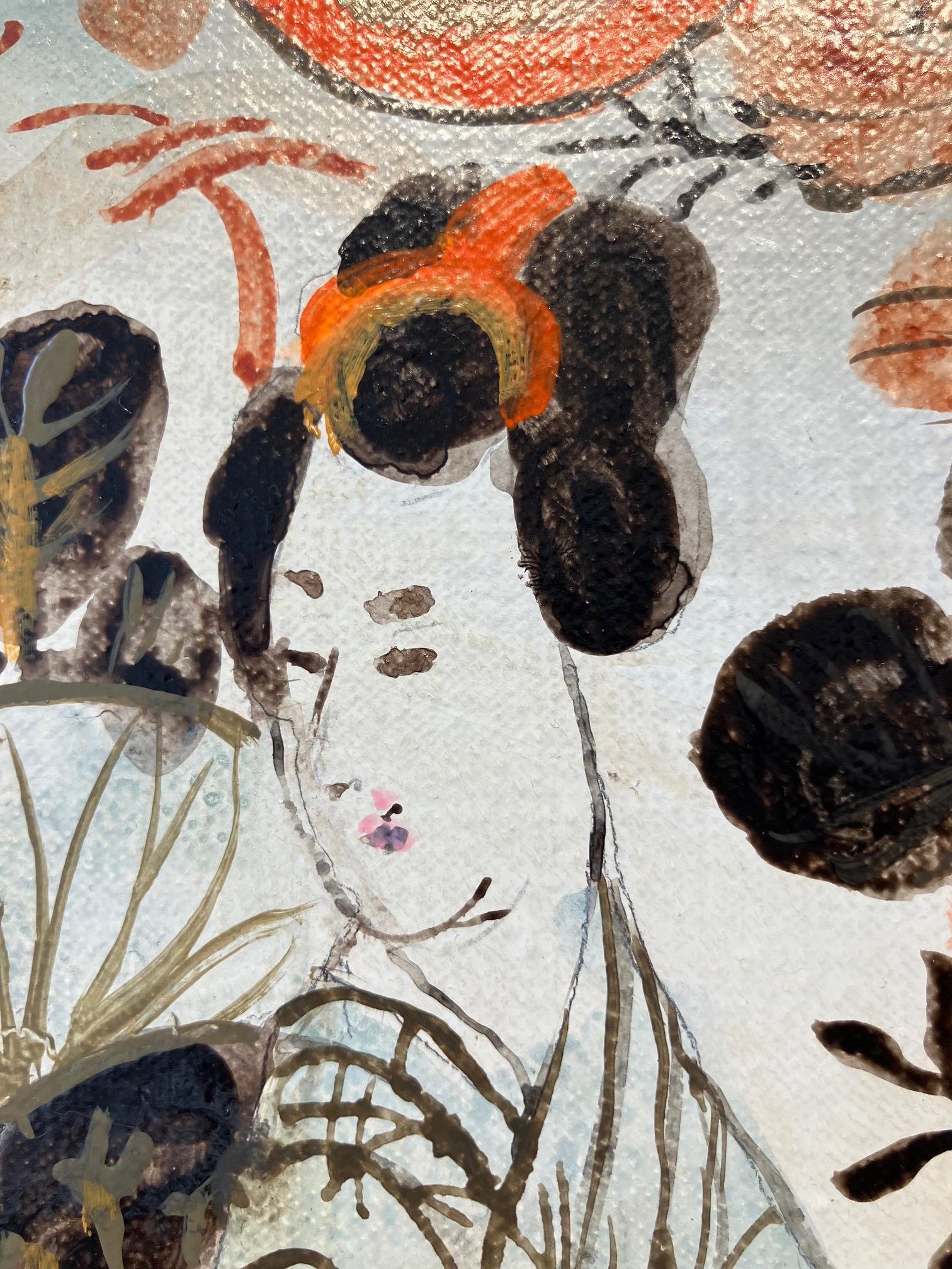 ''Porcelaine japonaise'', peinture contemporaine hollandaise de nature morte à la porcelaine en vente 3