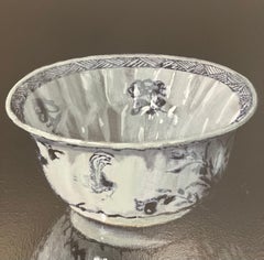 ''Step into the Light'', Contemporary Still Life Painting with Porcelain Bowls