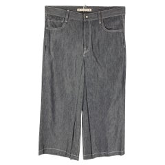 SASQUATCHfabrix Size M Indigo Contrast Stitch Cotton Silk Jeans