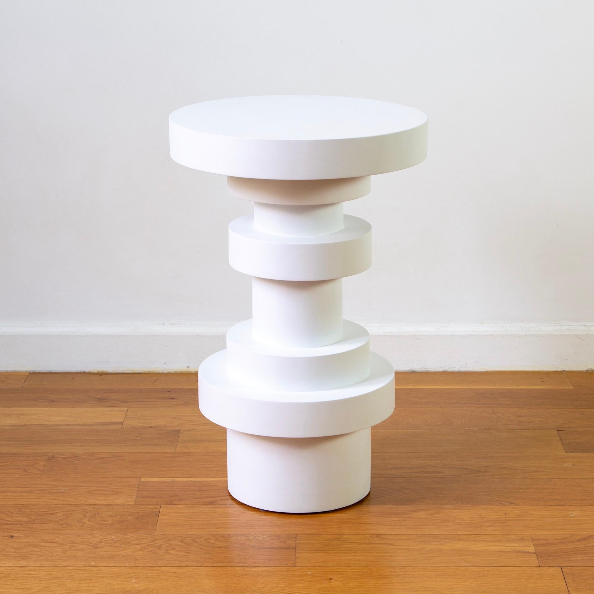 Sass Bedside Tables from Souda, Pair, White, Nightstands, Made to Order in vendita 3