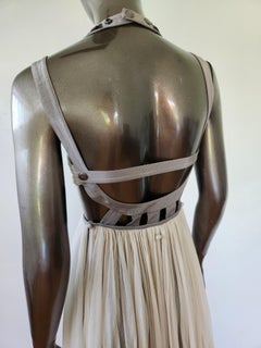 Sass & Bide Silk Crepe 3 Way Maxi Harness Bustier Dress AU 8 US 2