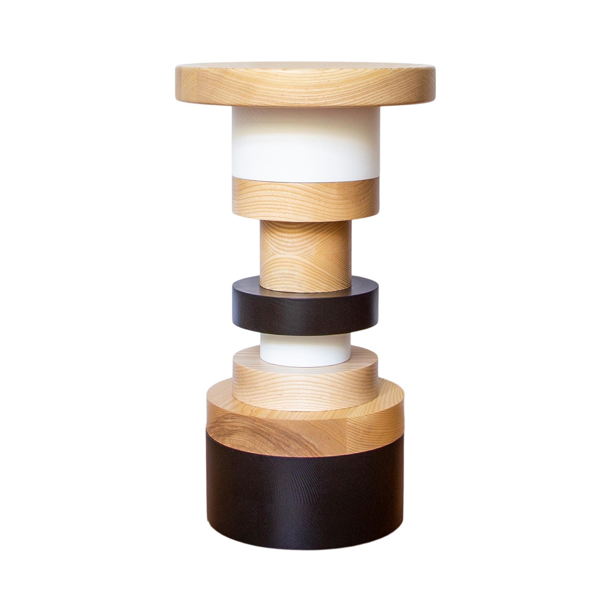 Legno Sgabello da banco Sass di Souda, Sedia da pranzo, Seduta, Forma B. in vendita