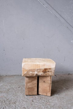 Sass Natürlicher Hocker von Riccardo Monte