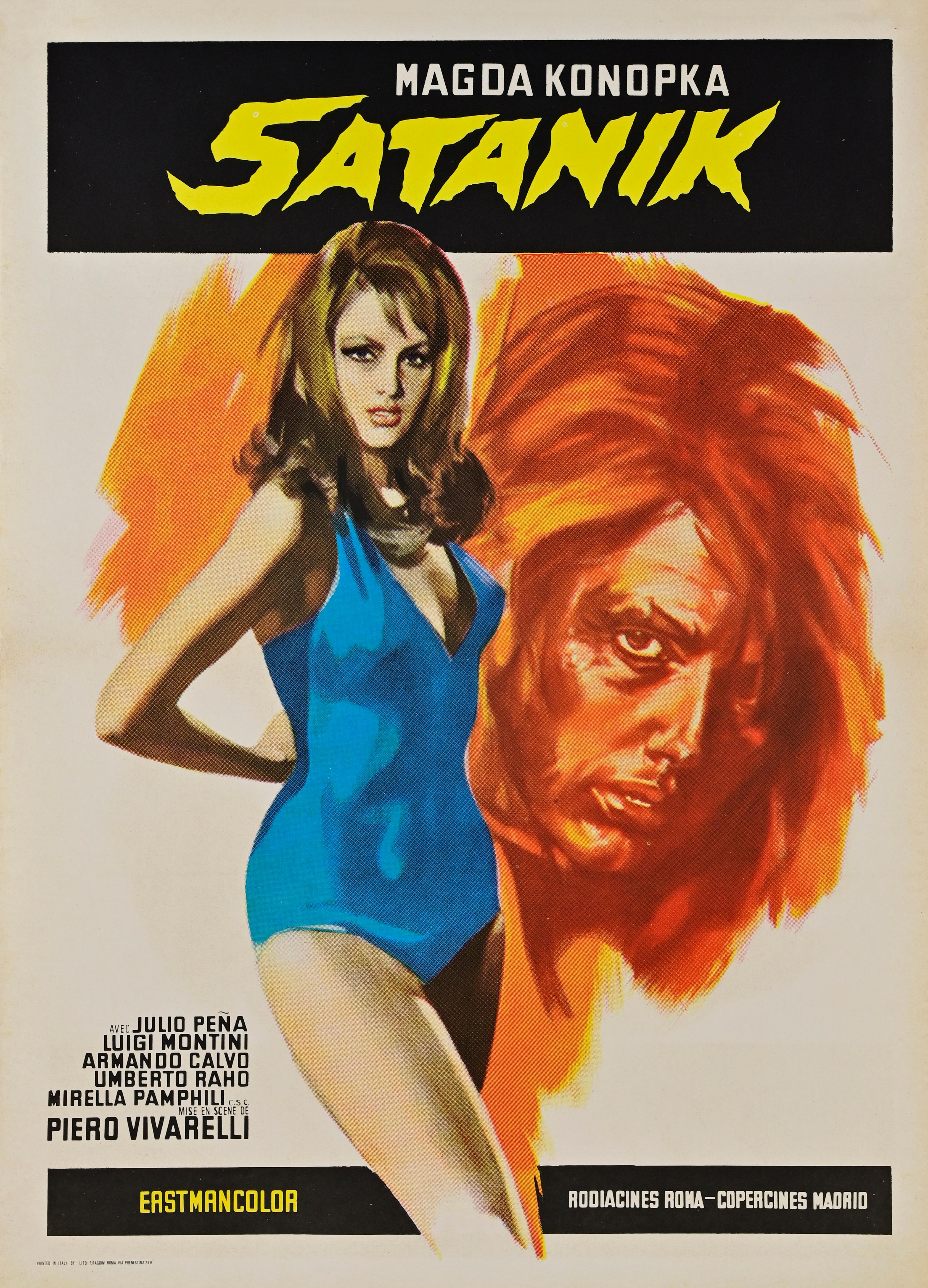 Satanik (1968, Italien/Spanien) im Zustand „Gut“ im Angebot in Roma, IT