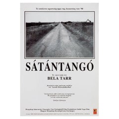 Vintage Satantango 1994 Greek Mini Film Poster