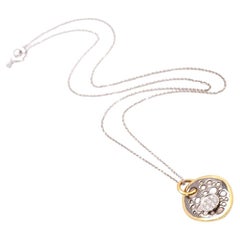 SATELIT Necklace in Bicolour Gold and Diamonds