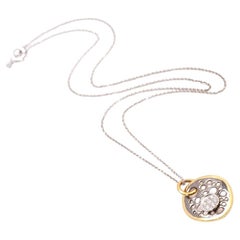 Collier SATELIT en or bicolore et diamants