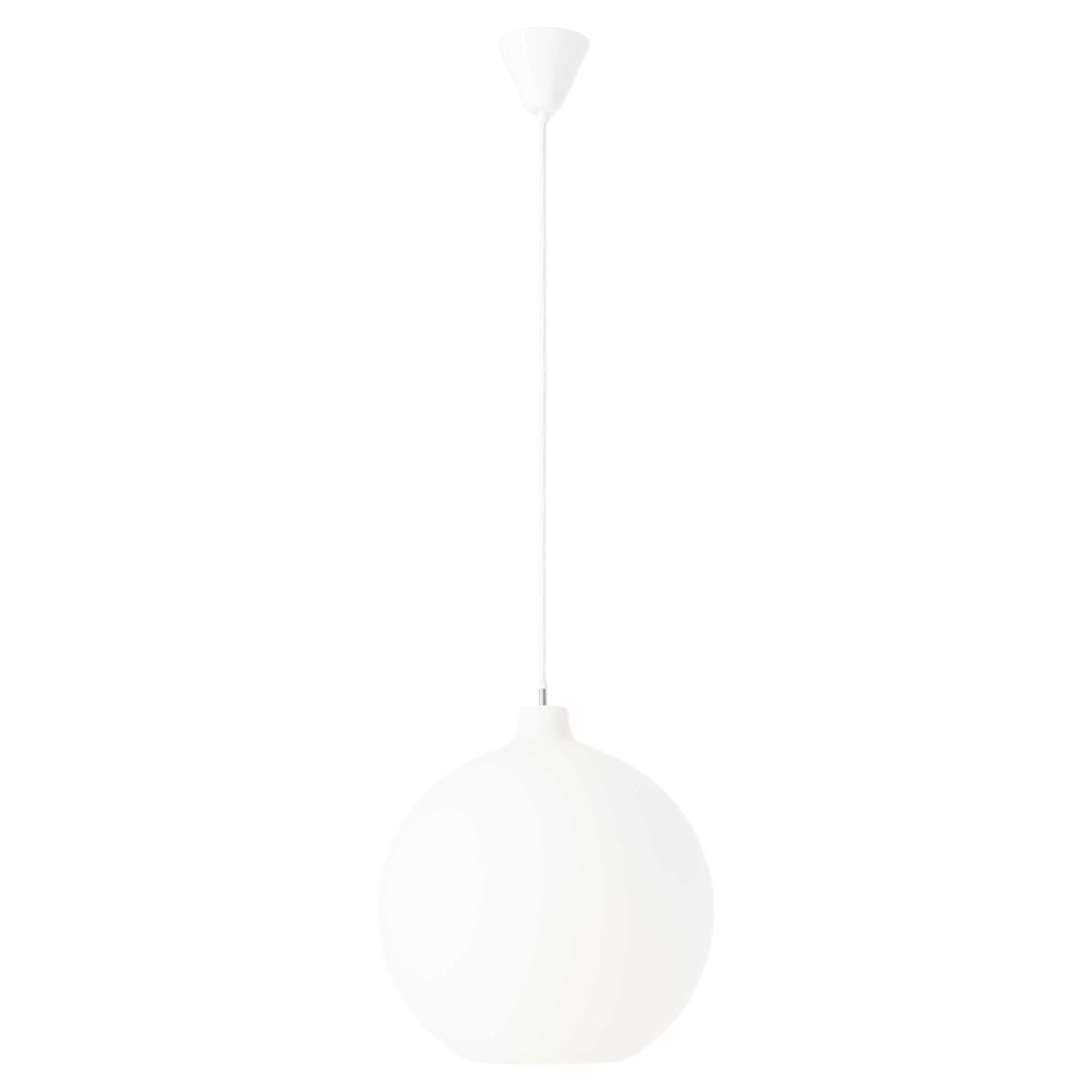 Lampada da soffitto "Satellit" in vetro opalino di Vilhelm Wohlert, anni '60 in vendita