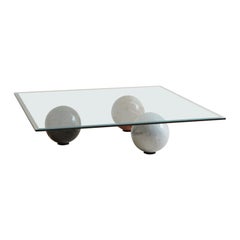 "Satellit" Marble Coffee Table by Piergiorgio Cattelan for Cattelan Italia