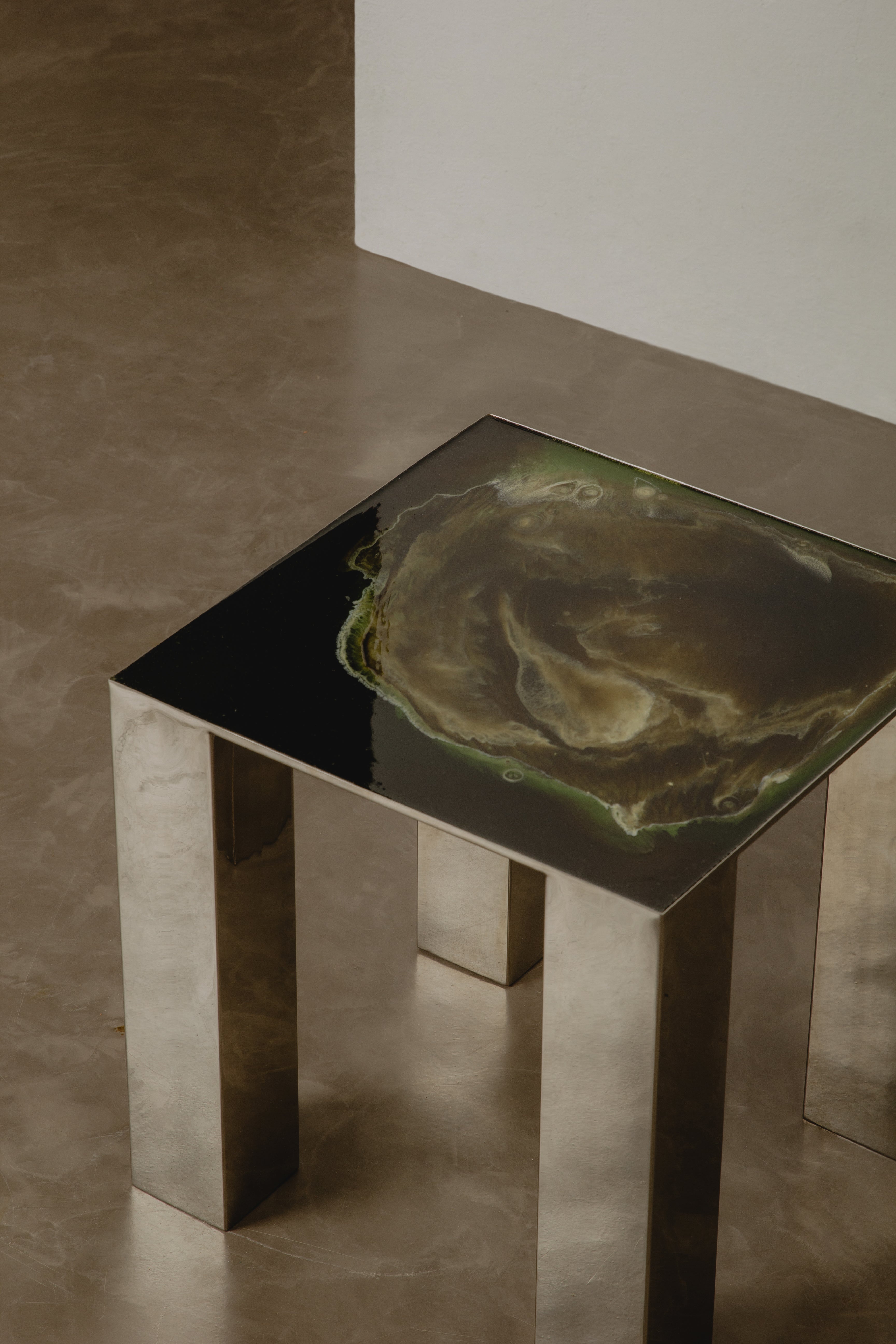 Satellite Collection - Continente Side Table by Pedro Ávila
