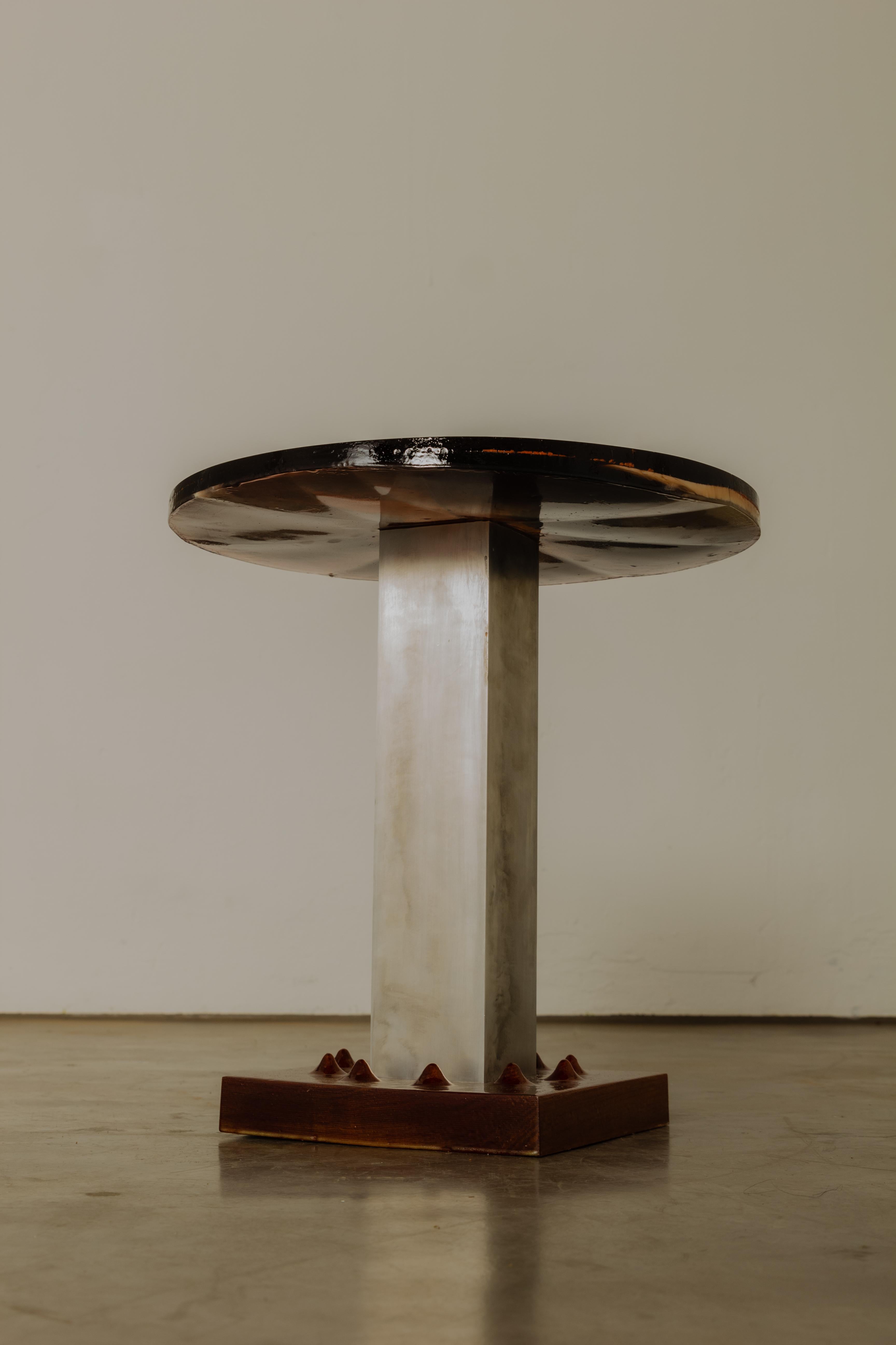 Brazilian Satellite Collection - Croco Side Table by Pedro Ávila For Sale