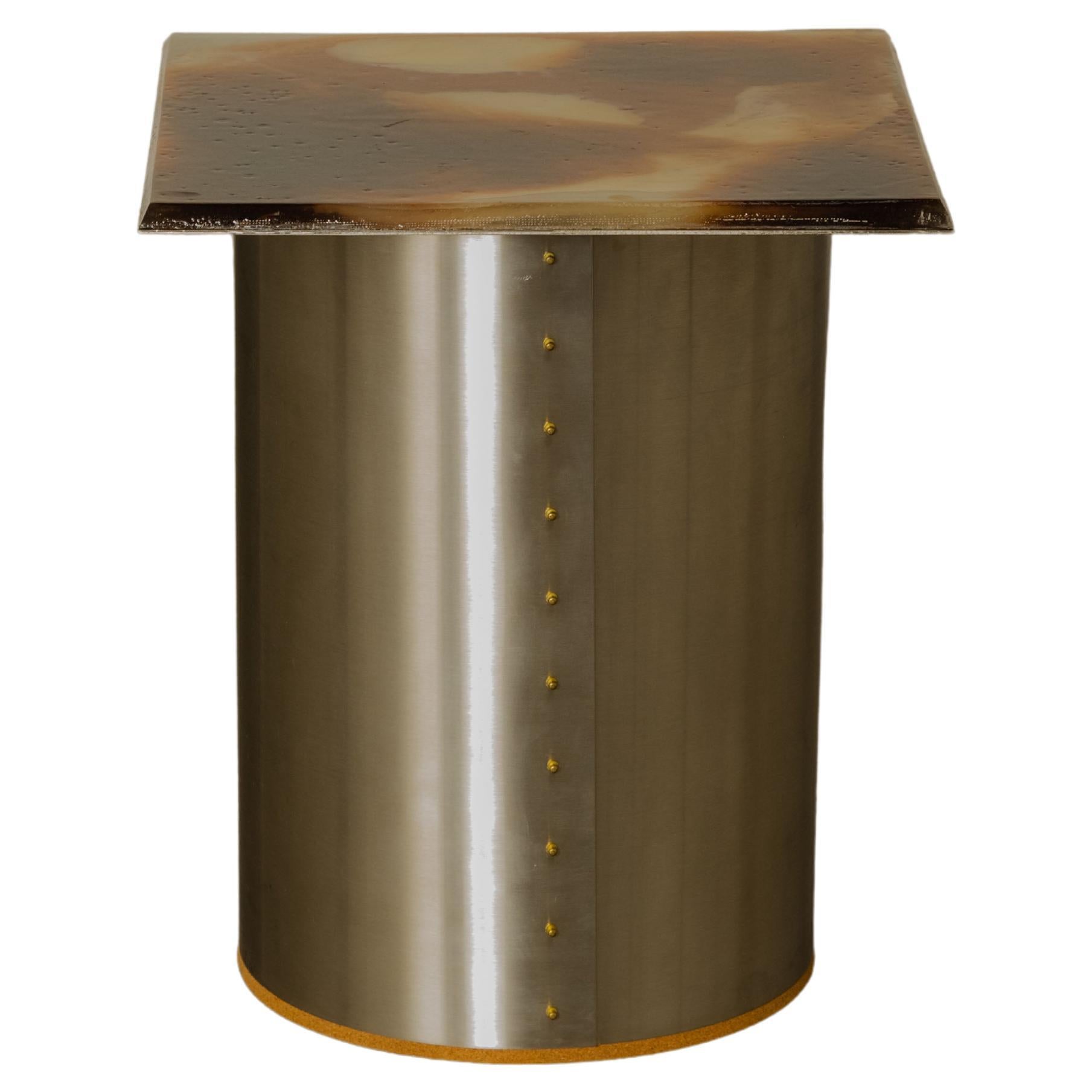 Satellite Collection - Plataforma Side Table (resin version) by Pedro Ávila For Sale