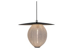 Ciondolo Satellite, grande, bianco