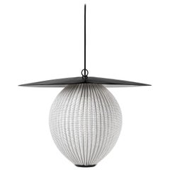 Colgante Satélite, Grande, Blanco