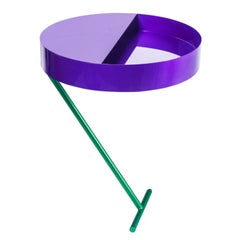 Satellite Side Table in Powder-Coated Aluminum by altreforme