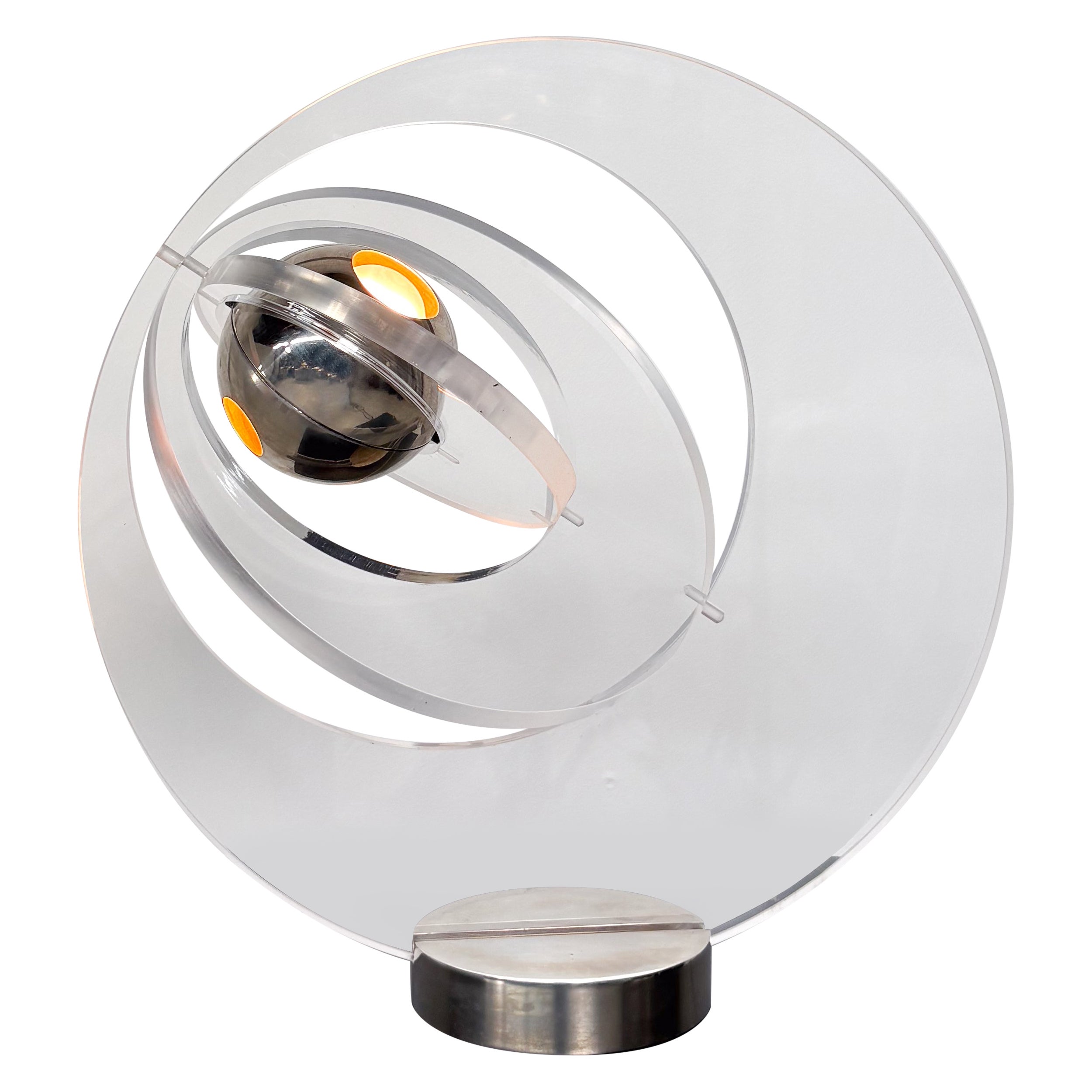 Tischlampe „Satellite“ von Yonel Lebovici, 1969 im Angebot