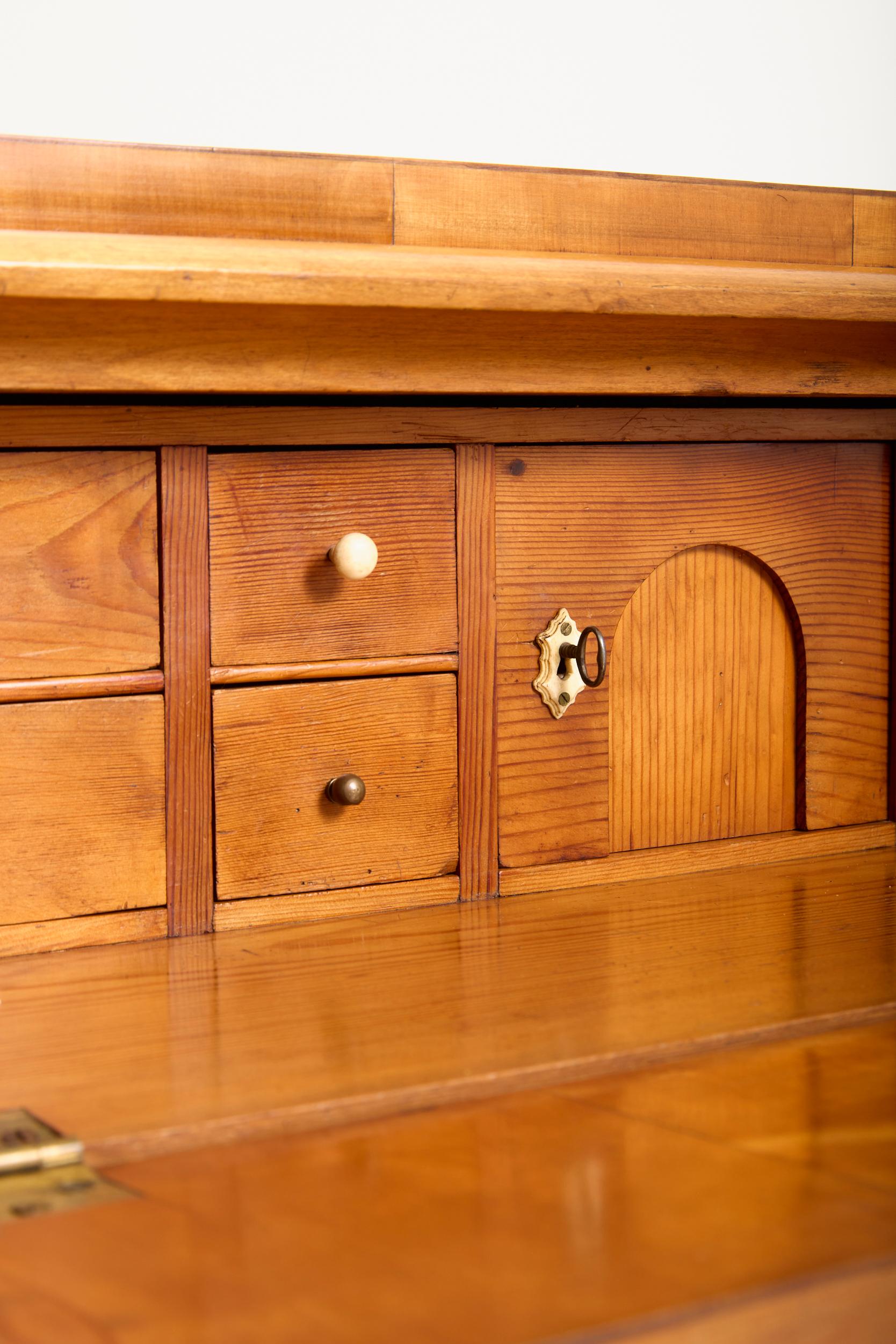 Satin Birch Chest of Drawers For Sale 10