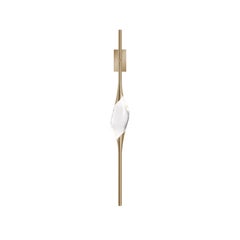Satin Brass Il Pezzo 12 Wall Sconce by Il Pezzo Mancante