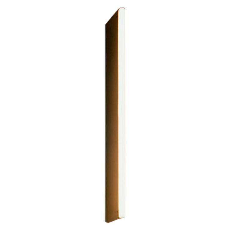 Linear Satin Brass Tube Wall Light by Michael Anastassiades For Sale