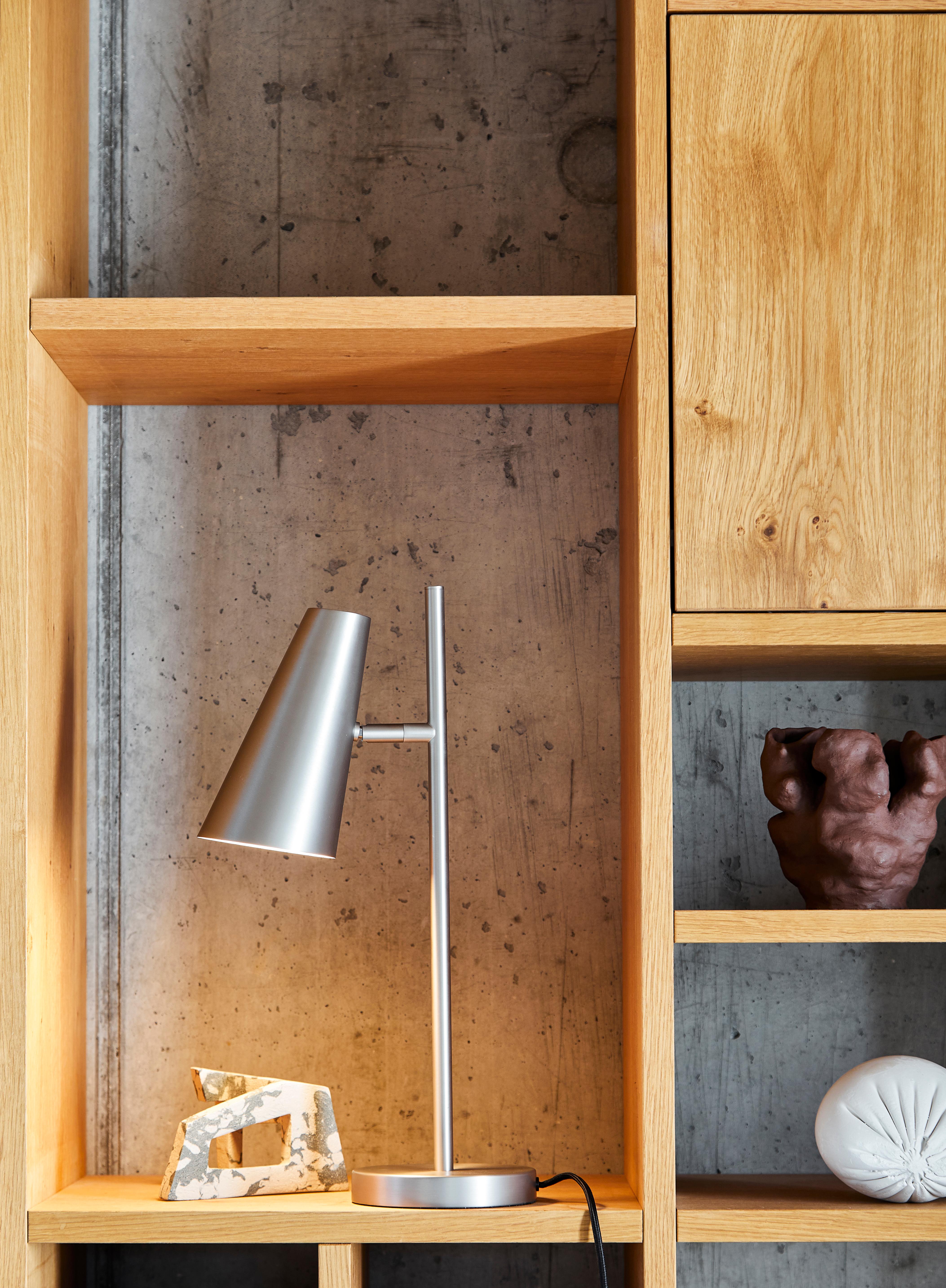 Post-Modern Satin Cono Table Lamp by Benny Frandsen For Sale