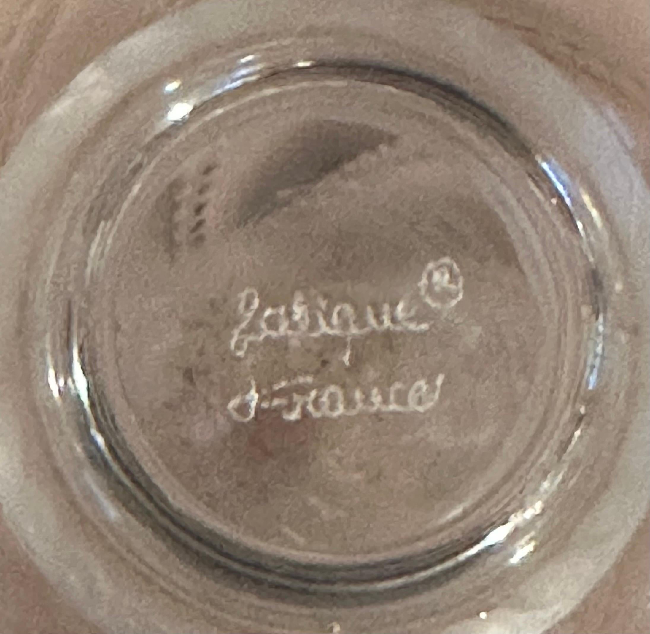 Vase Ermenonville de Lalique de France en vente 2