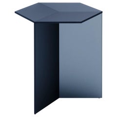 Satin Glass "Isom Tall" Coffee Table, Sebastian Scherer Satin Glass "Isom Tall" Coffee Table, Sebastian Scherer