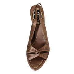 René Caovilla Satin sandal size 38 1/2