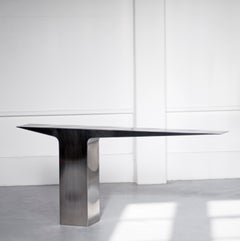 Satinated Blade Console by Pol Quadens