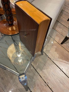 Satinwood and Rosewood Book Box with Hidden Compartments