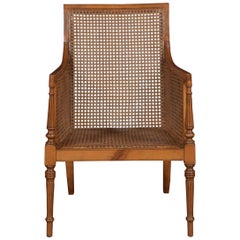 Satinwood Bergère Armchair