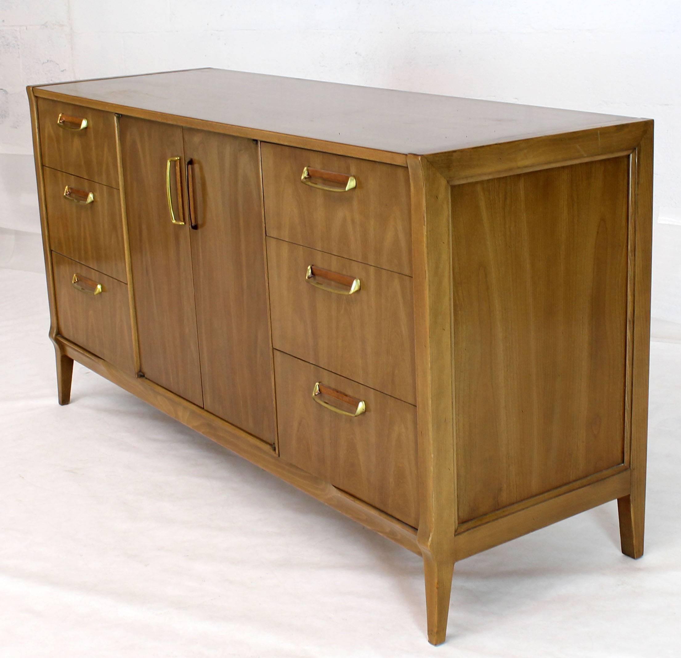 Cassettiera Credenza in ottone satinato