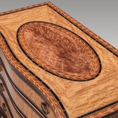 Satinwood Commode Chest