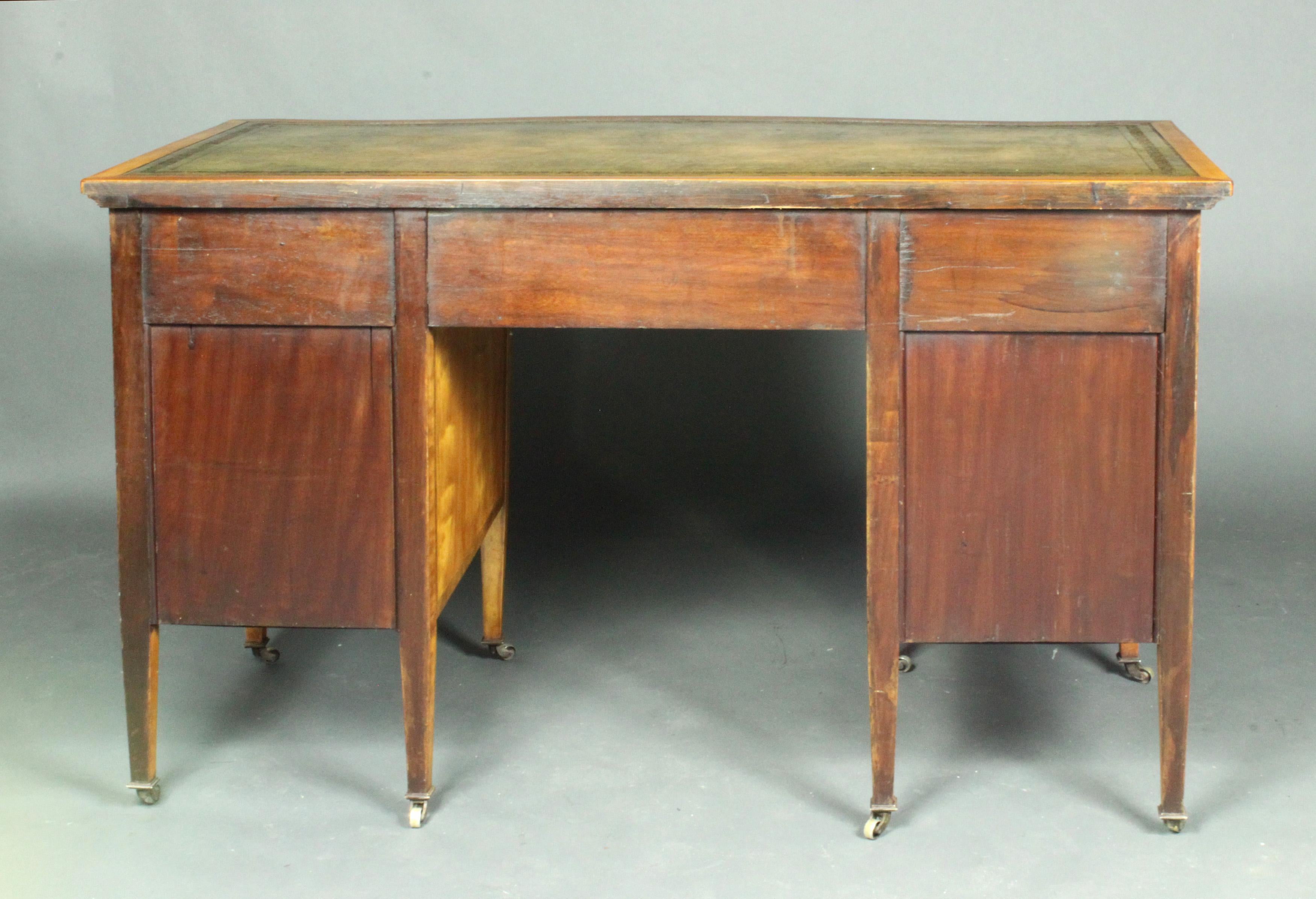 Satinwood Dressing Table by Edwards & Roberts, Once Owned by Maureen Swanson 1