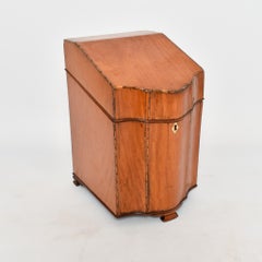 Satinwood George III Knife Boxes