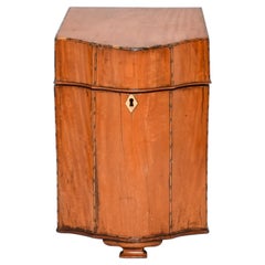 Satinwood George III Knife Boxes