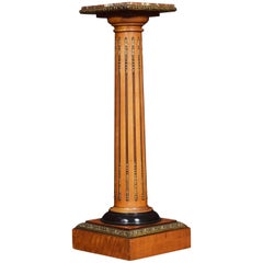 Satinwood Gilt Metal Mounted Torchiere