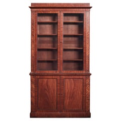 Satinwood Glazed Bookcase, Early 19th Century