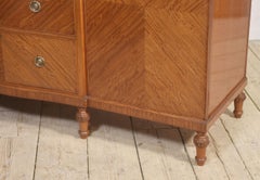 Satinwood Inlaid Compactum Wardrobe
