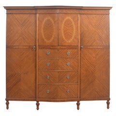 Armoire Compactum en marqueterie de bois de satin