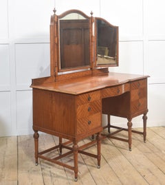 Satinwood Inlaid Dressing Table