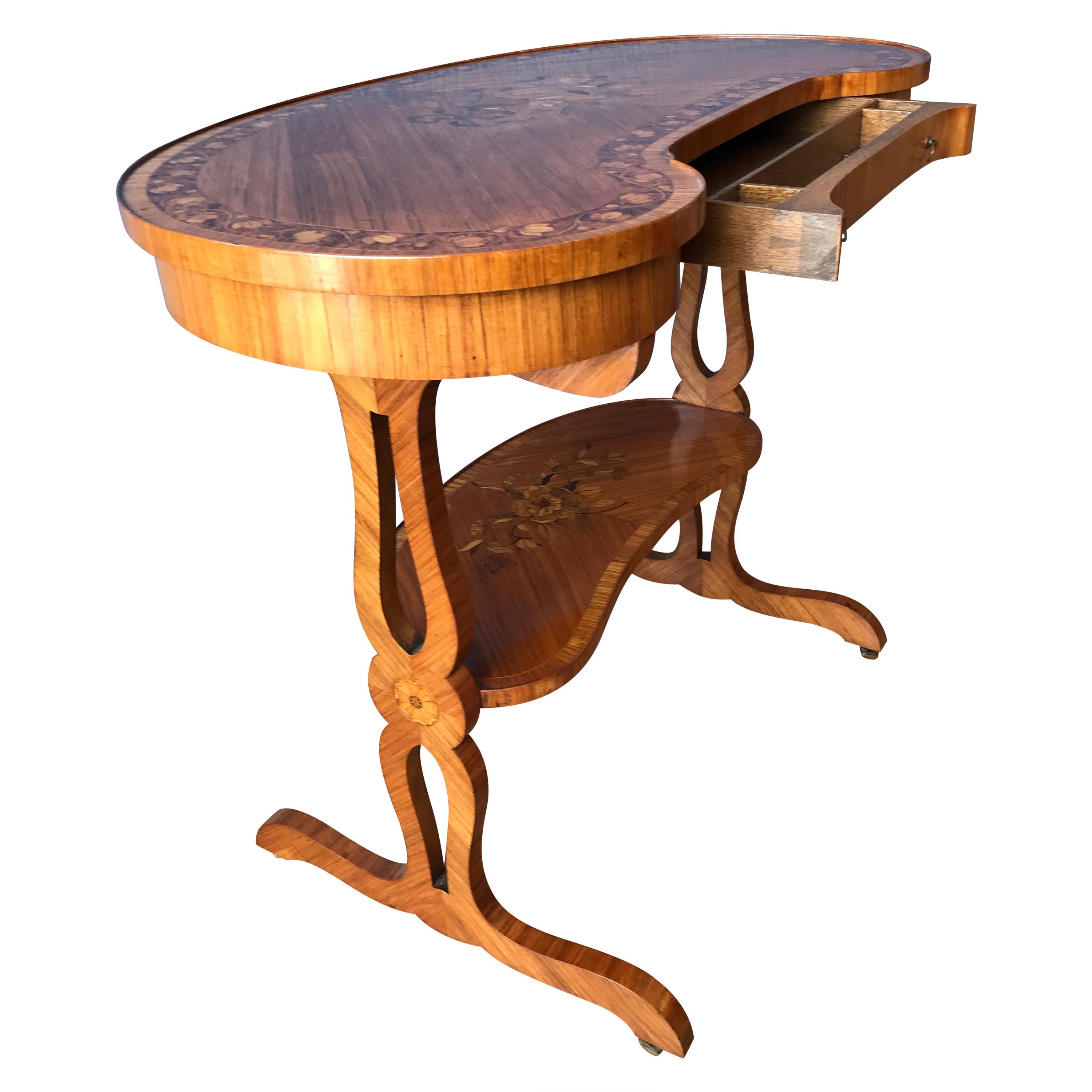 Antique French Country Small Writing Table at 1stDibs