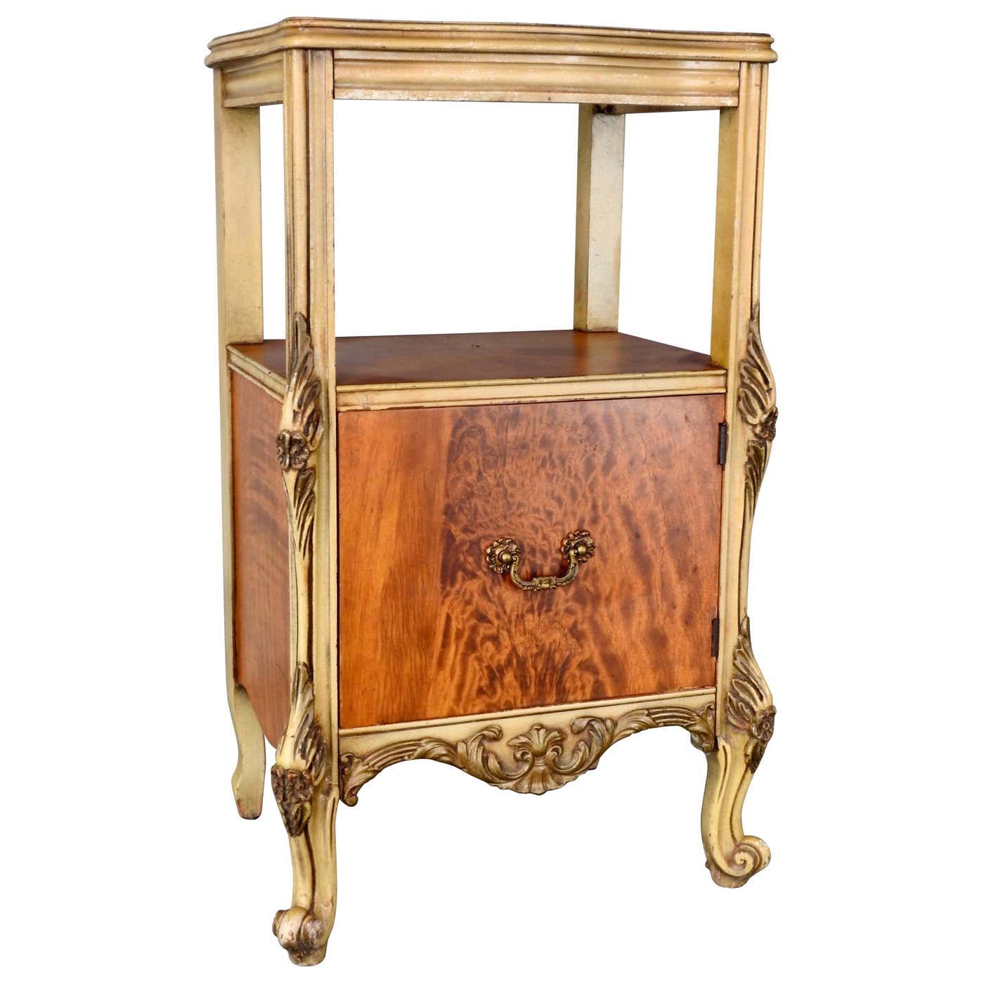 Satinwood Nightstand by J.B. Van Sciver Co. For Sale at 1stDibs jb