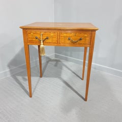 Satinwood Side Table