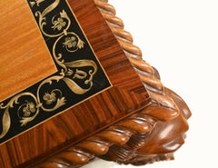 Satinwood Top Console Table