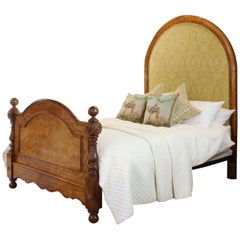 Antique Satinwood Upholstered Bed, WK99