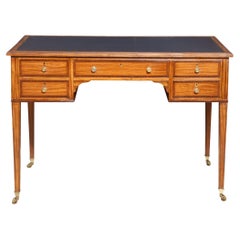 Antique Satinwood writing table