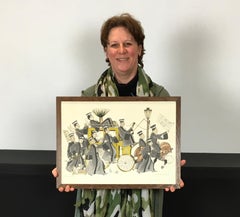 René Gontran Ranson, Parade of Lawyers with Carriage, France